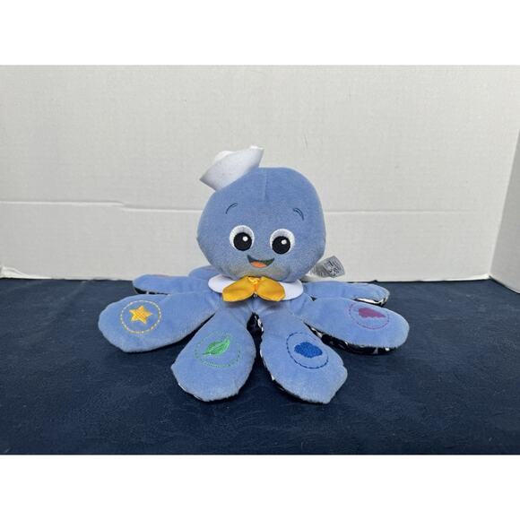 Baby Einstein Octopus Plush Toy Musical Developmental 3‎ Multi-Languages Works - Picture 1 of 7